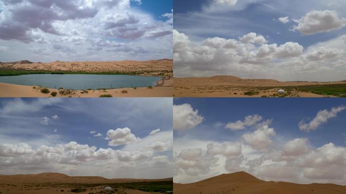 沙漠地面延时摄影