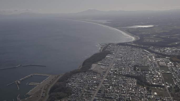 日本北海道网走市航拍LOG格式