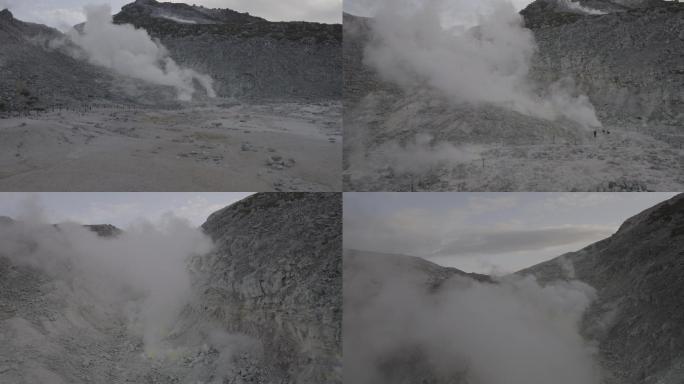 日本北海道网走市硫磺山温泉