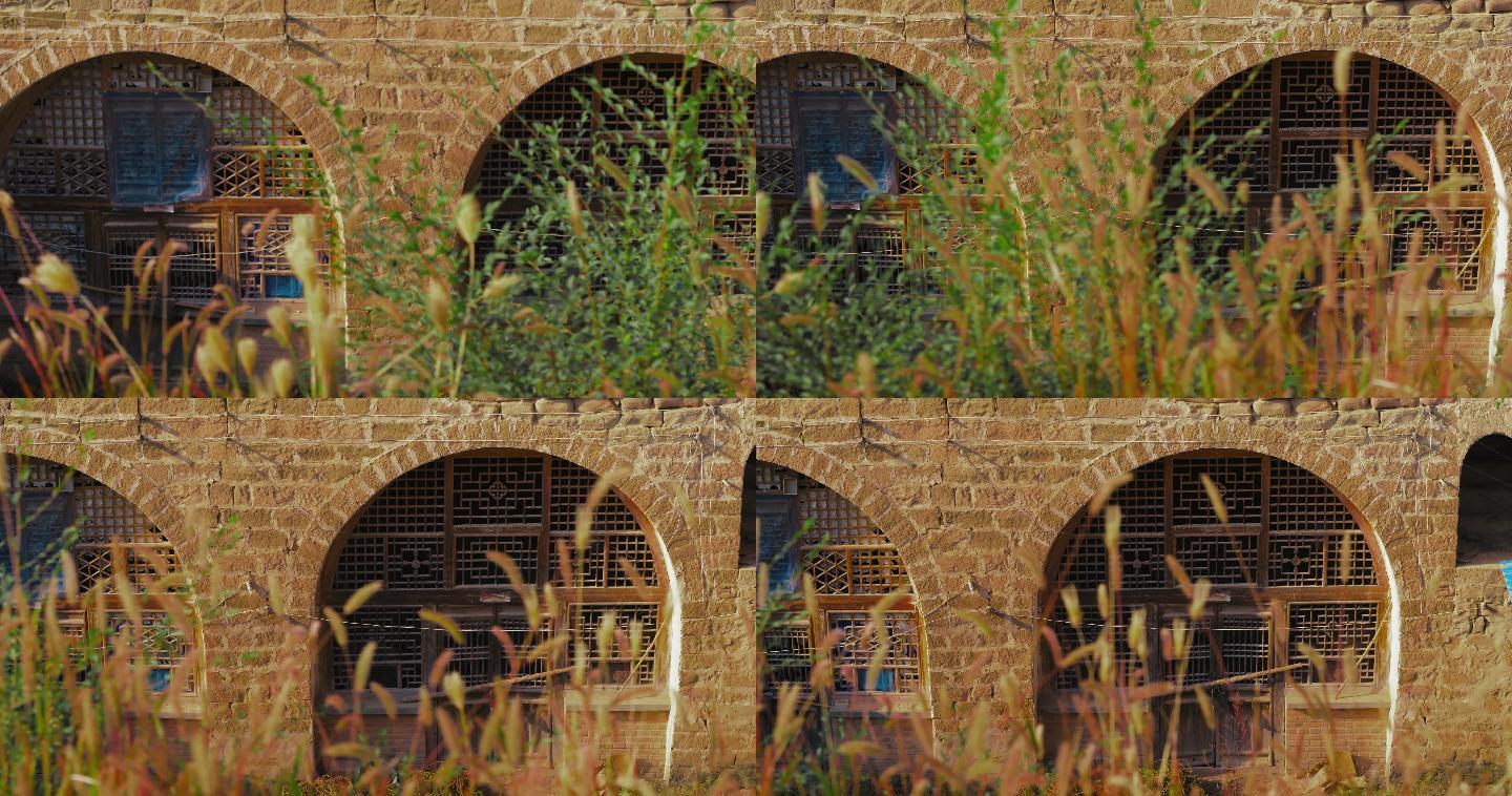 陕北民居陕北窑洞陕北石窑石窑窑洞