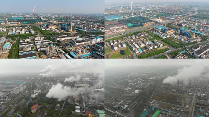 化工厂工业园区污染排放