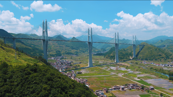 中国基建赤石特大桥航拍
