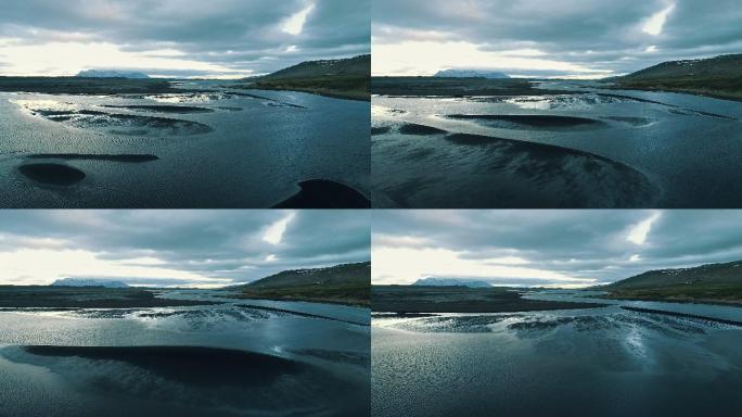 无人机视角下的冰岛海岸