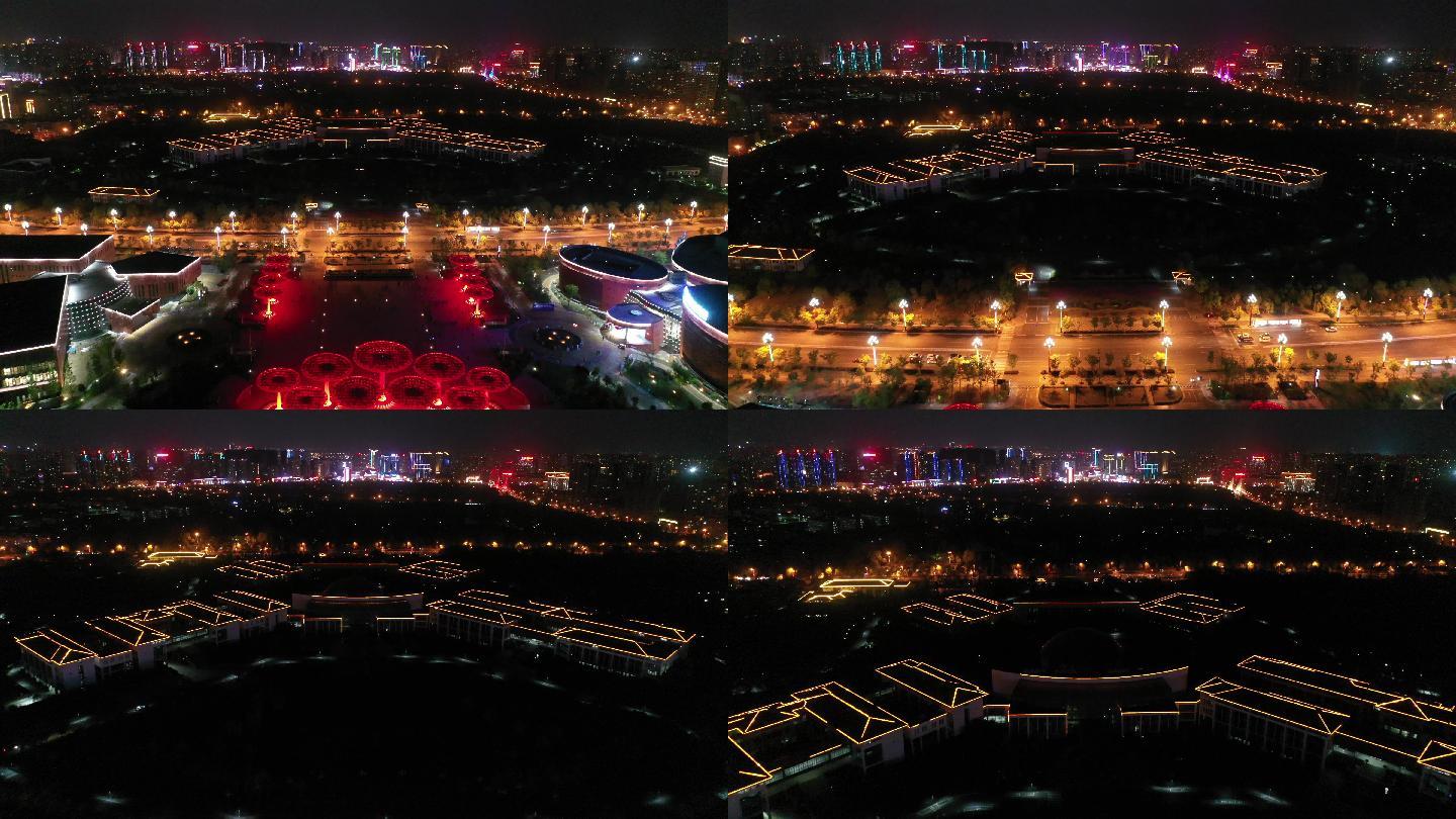安徽省六安城市夜景