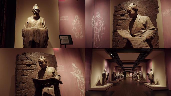 兰陵古代历史文化名人雕塑