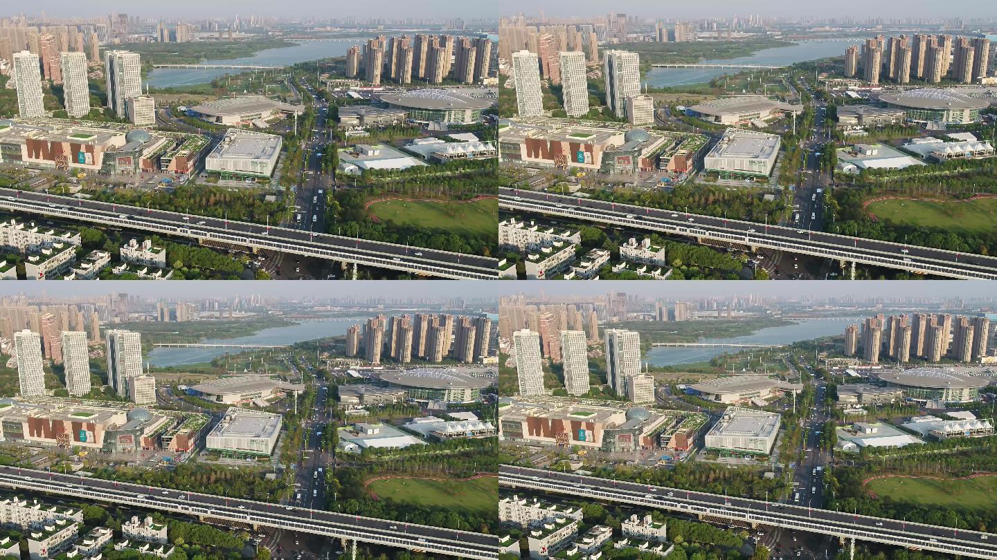 武汉经济开发区航拍