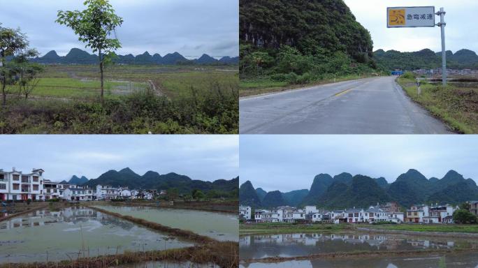 乡村路上风景