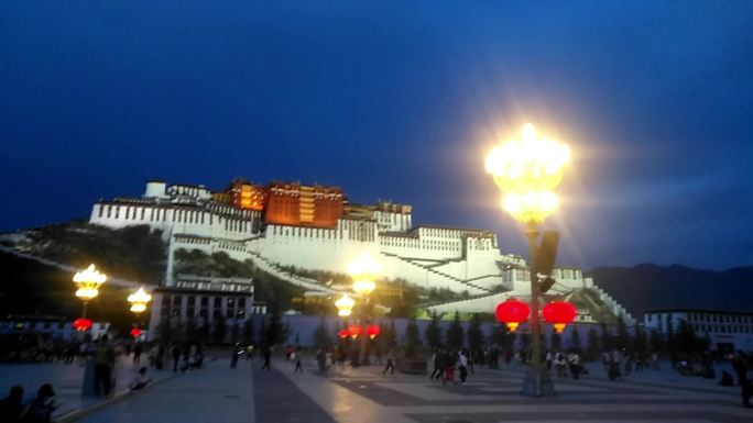 西藏布达拉宫美景　