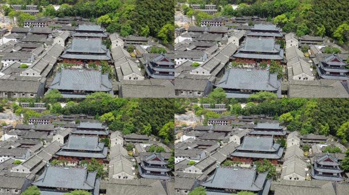 宁波天童寺航拍4K视频