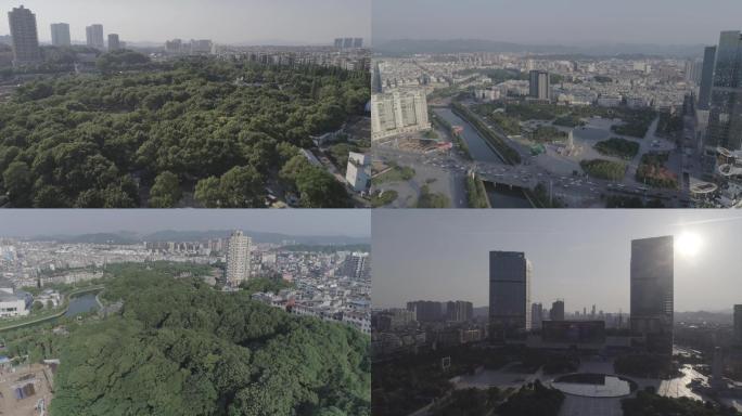 「有版权」航拍萍乡城市风景4K