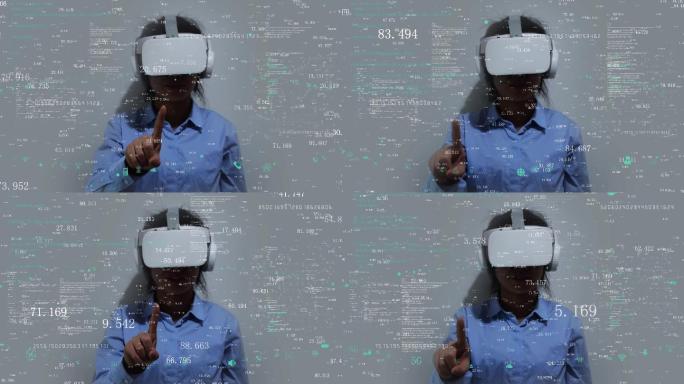 VR虚拟现实可穿戴智能眼镜人机交互科技界