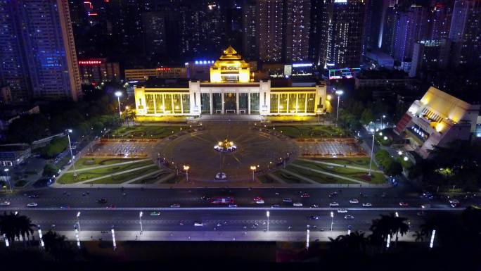 南宁民族广场夜景