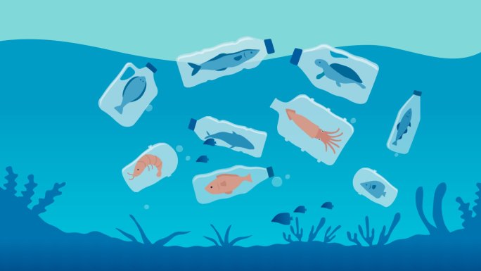 环境污染拒绝塑料MG素材
