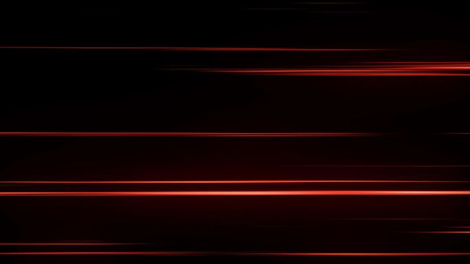 4K红色发光加速穿梭穿越速度线特效-循环