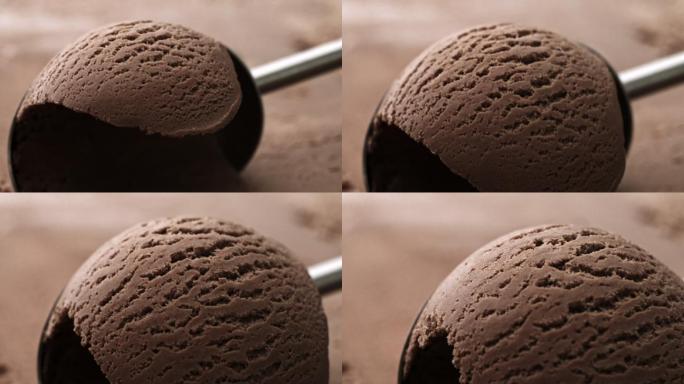 巧克力冰淇淋勺