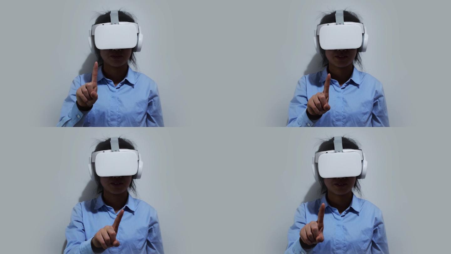 VR虚拟现实可穿戴智能眼镜人机交互游戏体