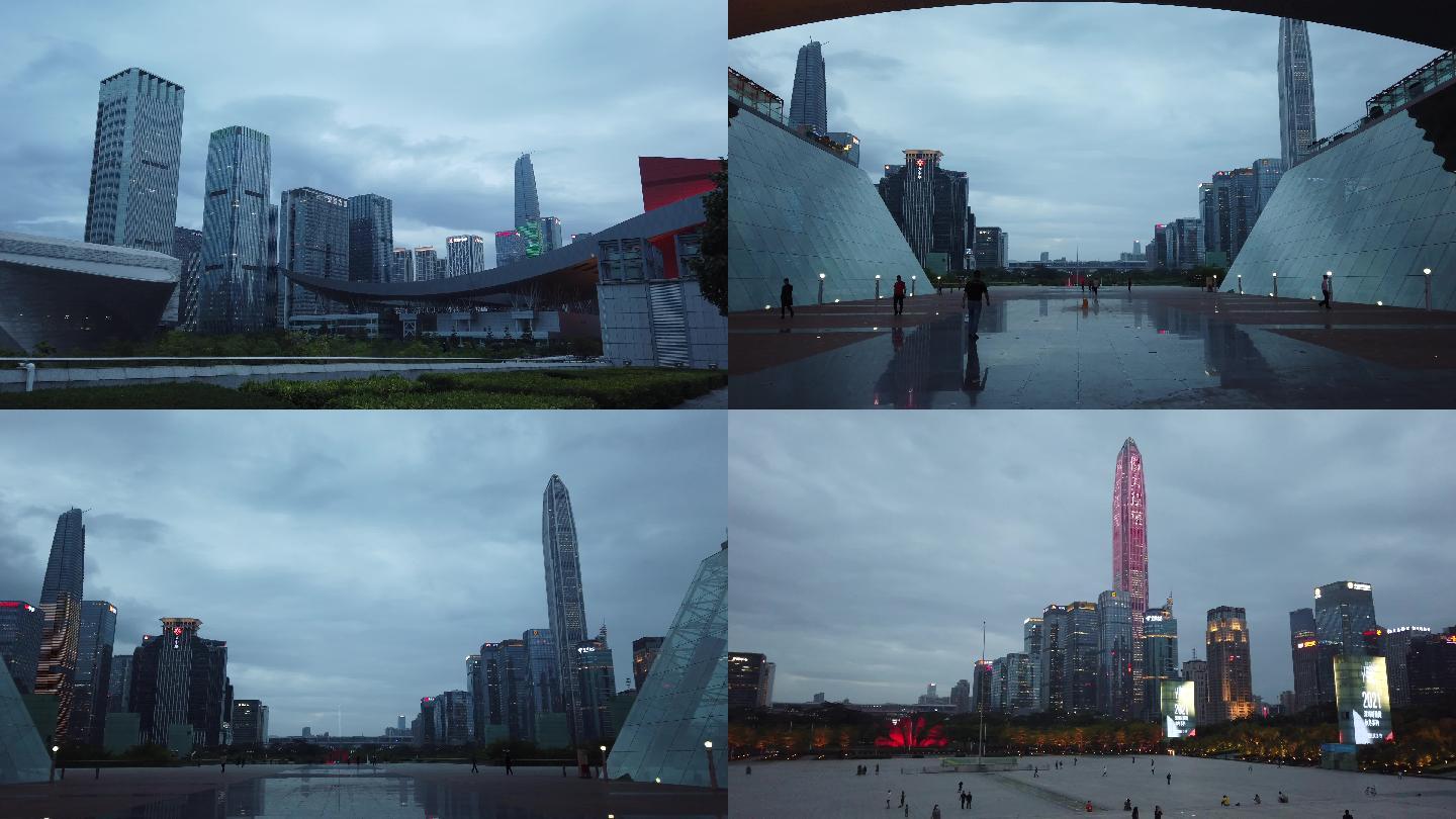 4k深圳市民中心实景