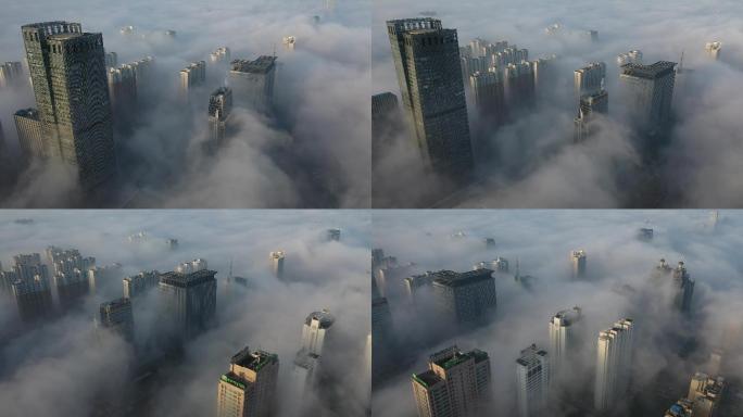 城市云雾仙境