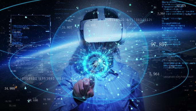 智能穿戴vr眼镜虚拟现实人机交互体验
