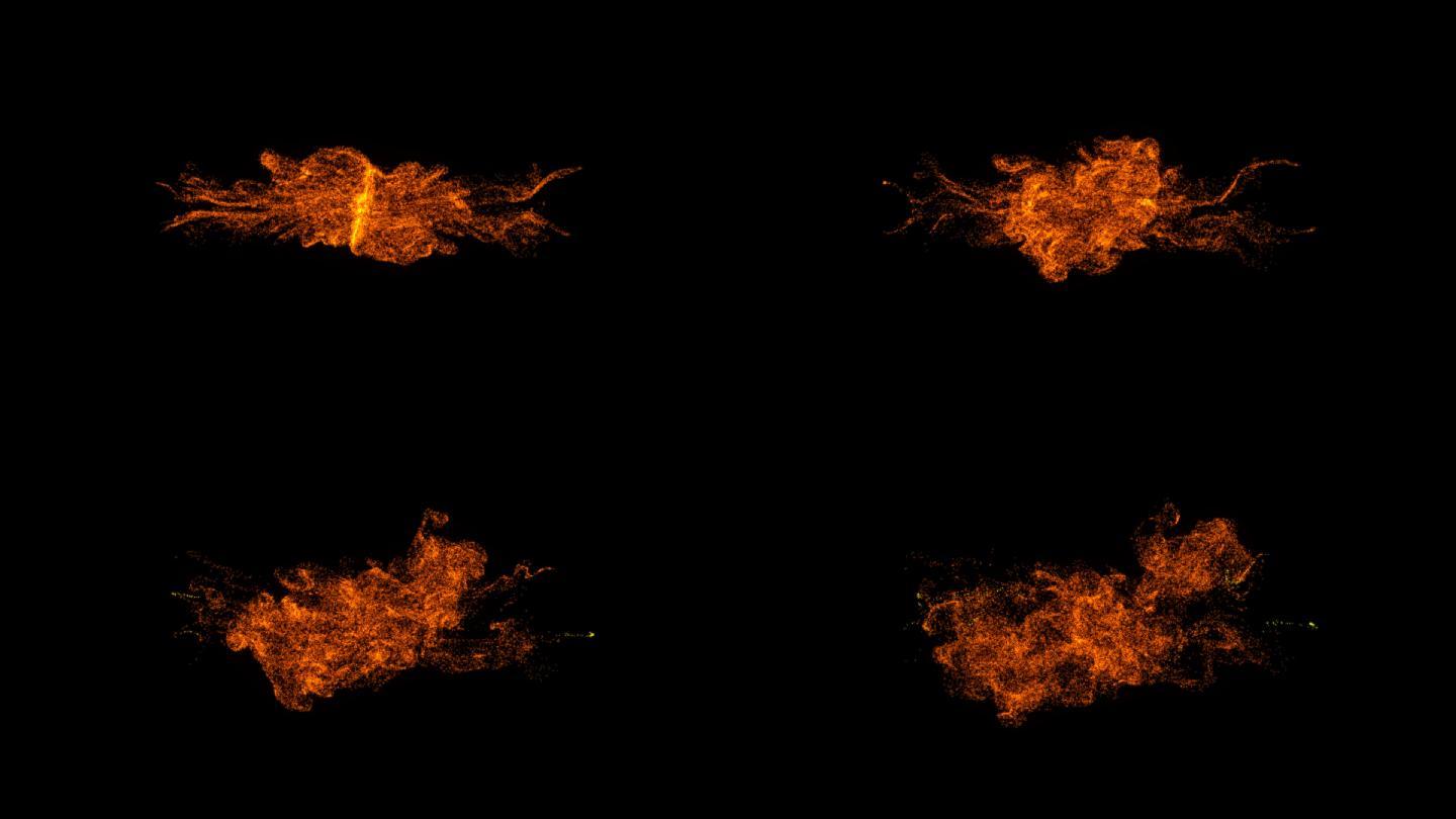 火焰碰撞PK对决——alpha透明通道