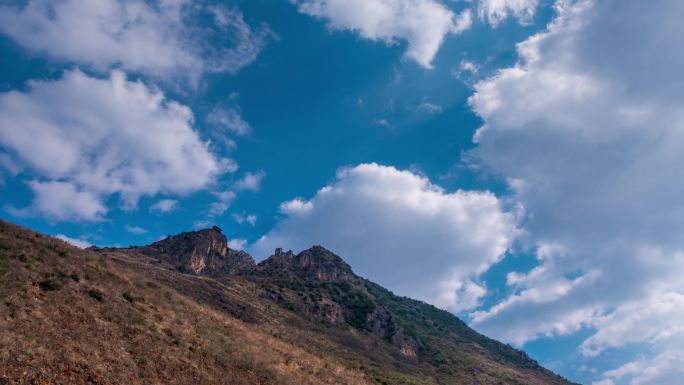 【正版素材】云南澄江大黑山