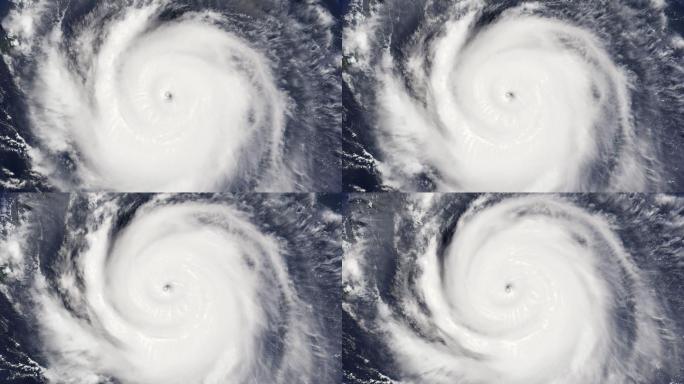飓风卫星眼视图气象局龙卷风风暴眼