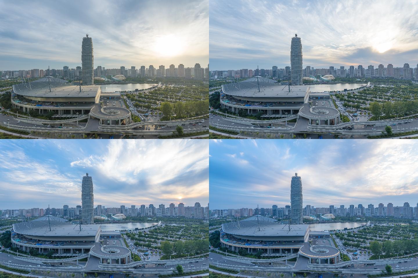 郑州会展中心，千玺广场廷时视频4k高清
