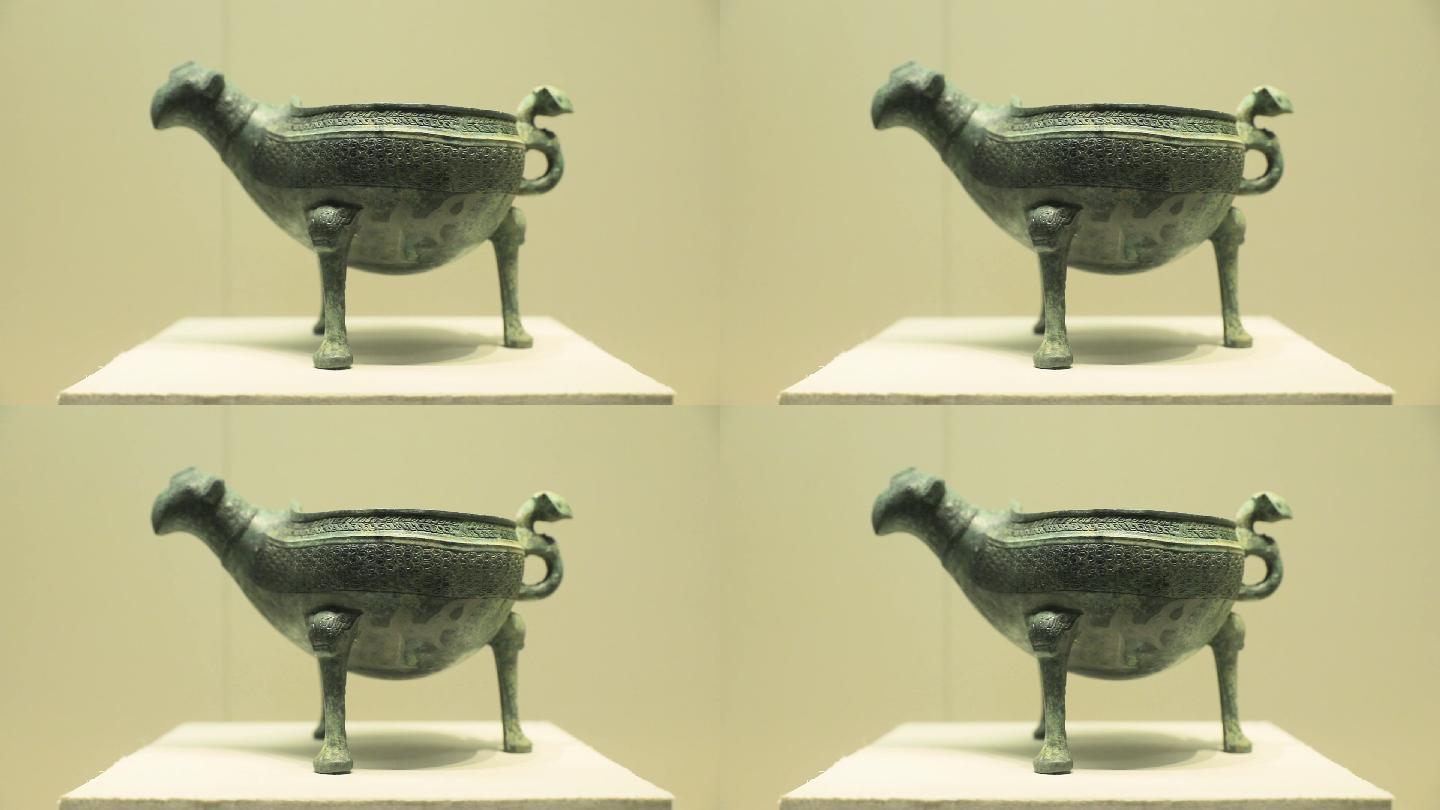 中国国家博物馆鸟形青铜匜春秋燕国