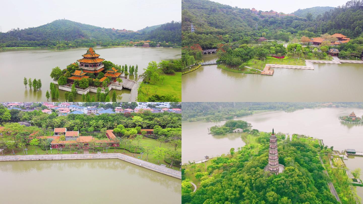 最美顺峰山公园风景