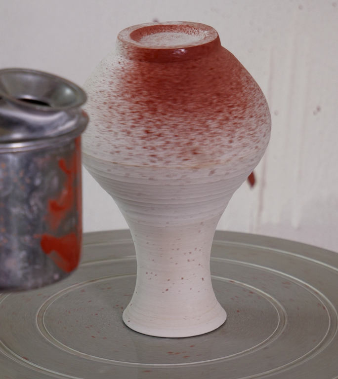 陶瓷上釉过程