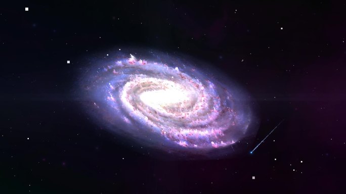 银河星空循环视频