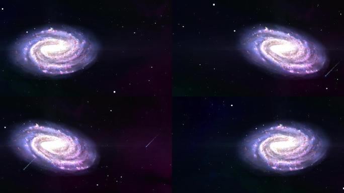 银河星空循环视频