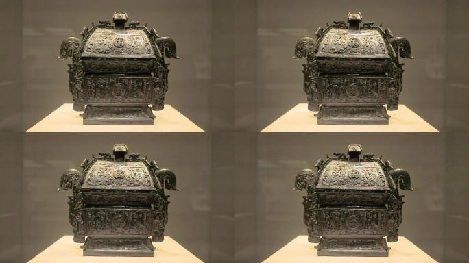 中国国家博物馆盠青铜方彝西周中期