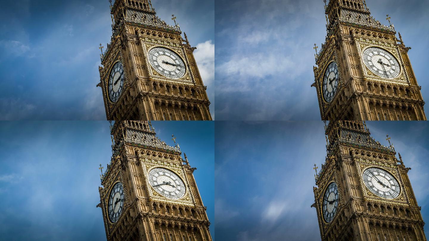 英国伦敦议会大厦大本钟