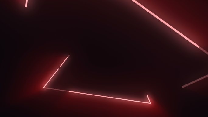 红色三角形抽象音乐会背景