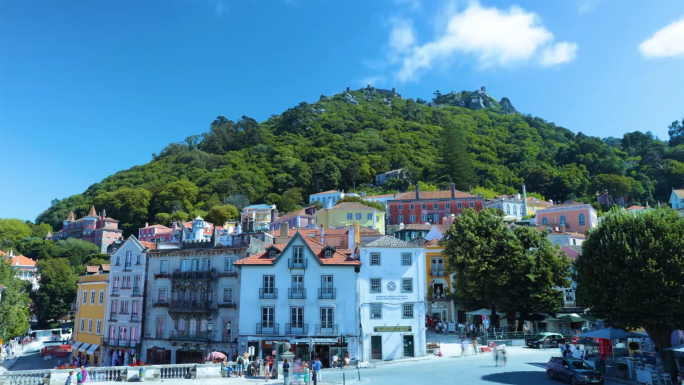 葡萄牙辛特拉古镇世界文化遗产欧洲旅游