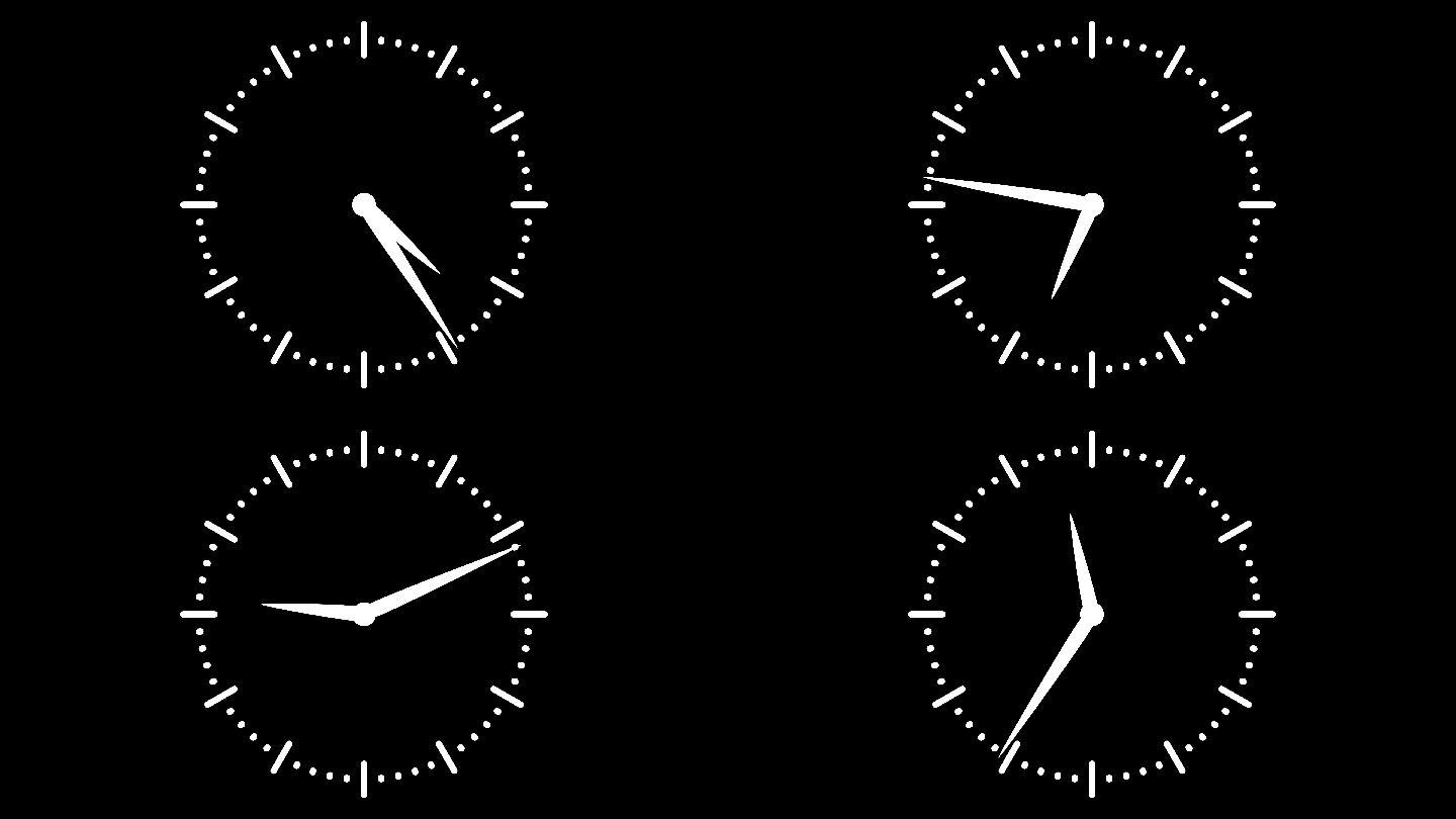 秒表动画倒数精确视频素材计数器起始时间