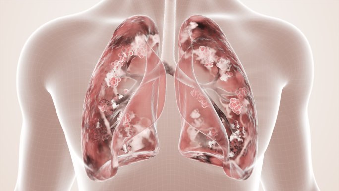 人体肺肺泡健康