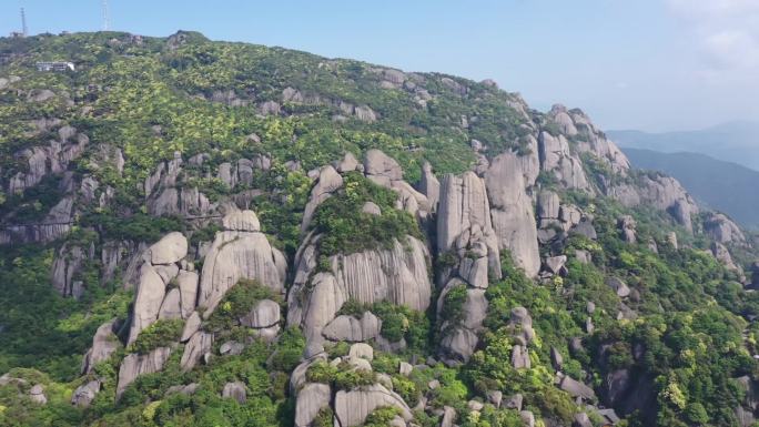 福建宁德福鼎，太姥山航拍，航拍太姥山