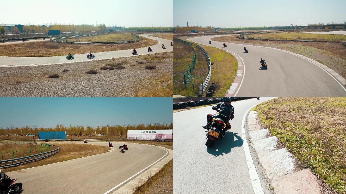 赛道国产摩托车比赛