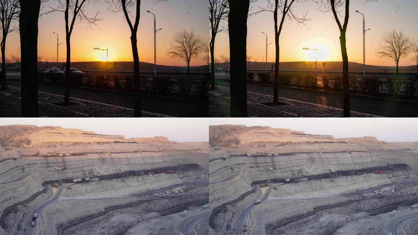 内蒙古 鄂尔多斯市 煤矿开采 延时