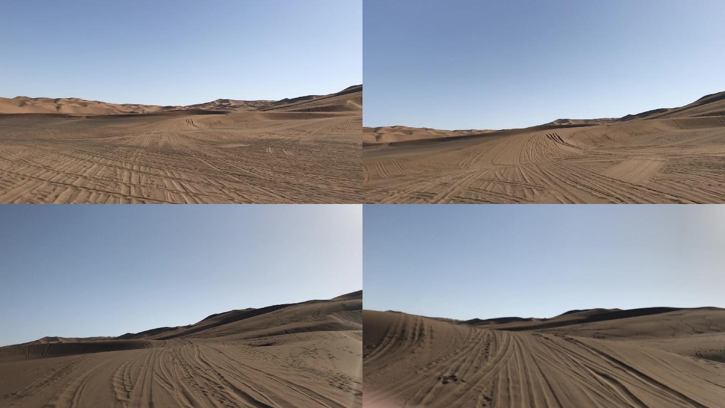 新疆枯木塔格沙漠竞技越野第一视角