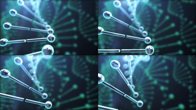 DNA基因工程基因链细胞背景