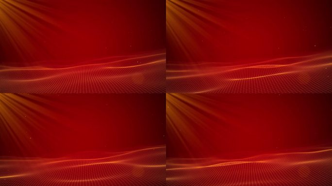 4K红色背景循环2