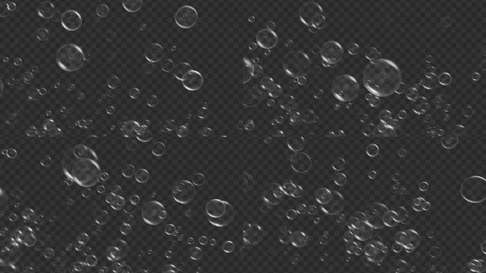 4K泡泡气泡肥皂泡-带通道