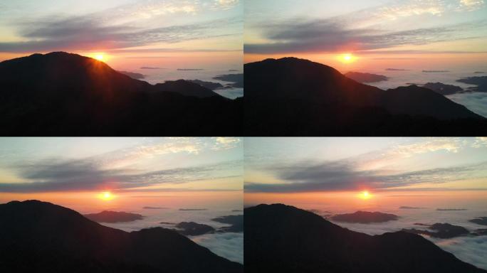 日出云海山