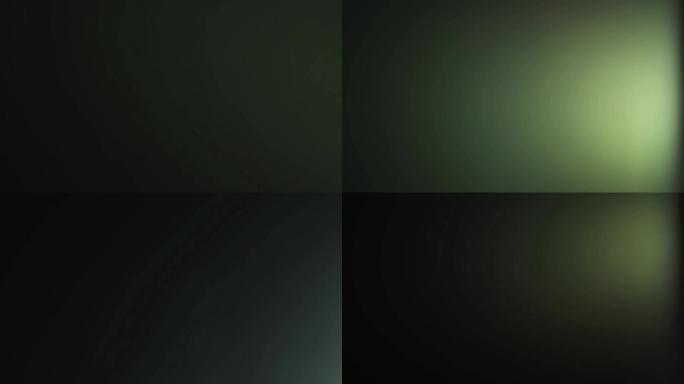 4K朦胧绿色光影镜头漏光