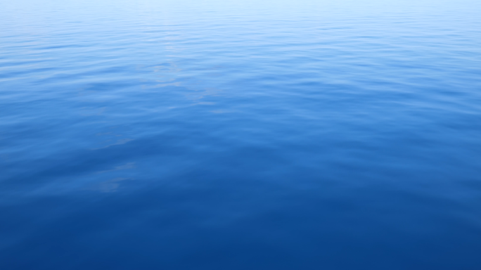 【4K】平静的大海海水深海海面