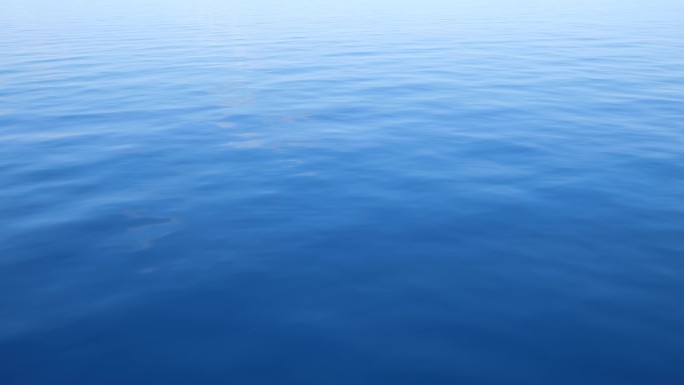 【4K】平静的大海海水深海海面