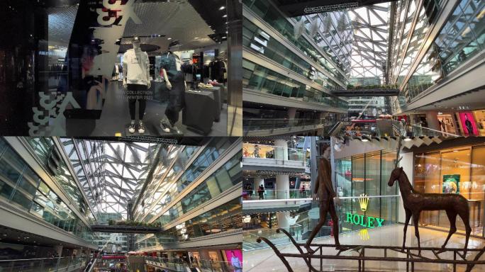 原创拍摄北京芳草地购物中心现代商业空间